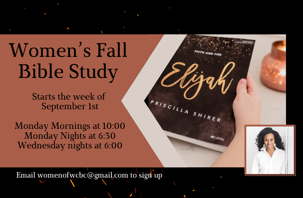 Elijah - Fall Women's Bible Study