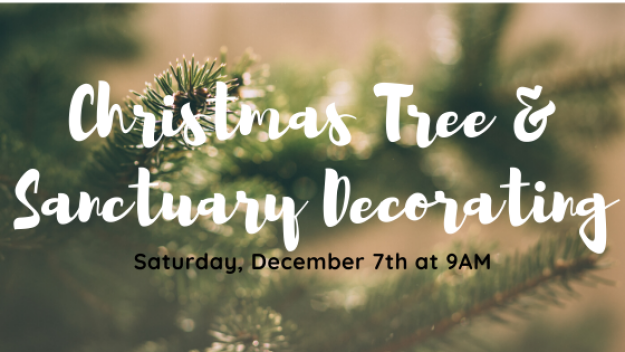 Christmas Tree & Sanctuary Decorating