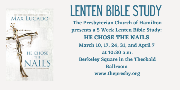Lenten Bible Study at Berkeley Square