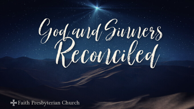 God Reconciled You