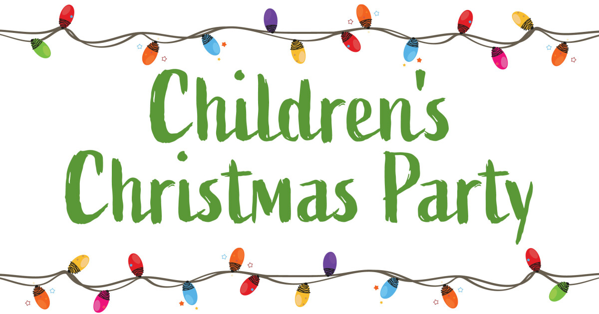 Children's Church Christmas Party Ideas 