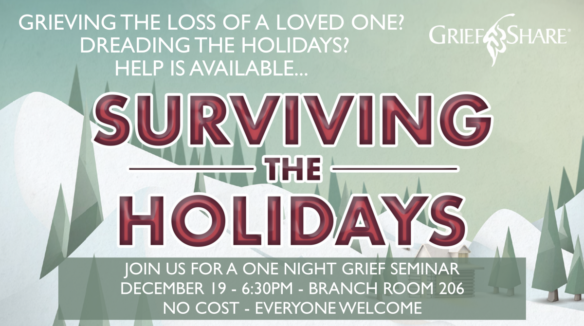 Surviving the Holidays Grief Seminar