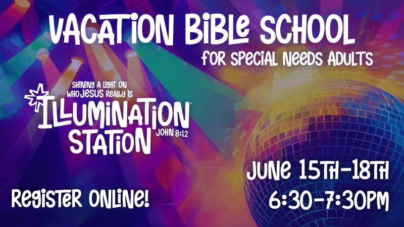 Special Needs Adults Vacation Bible School