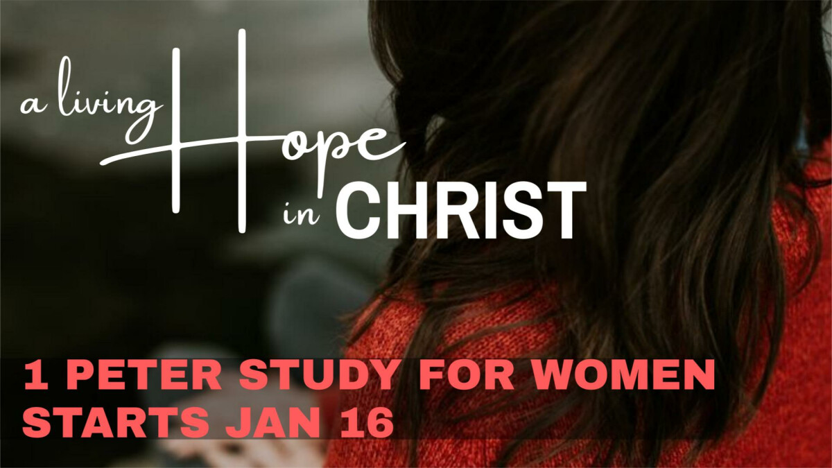 1 Peter: A Living Hope in Christ study
