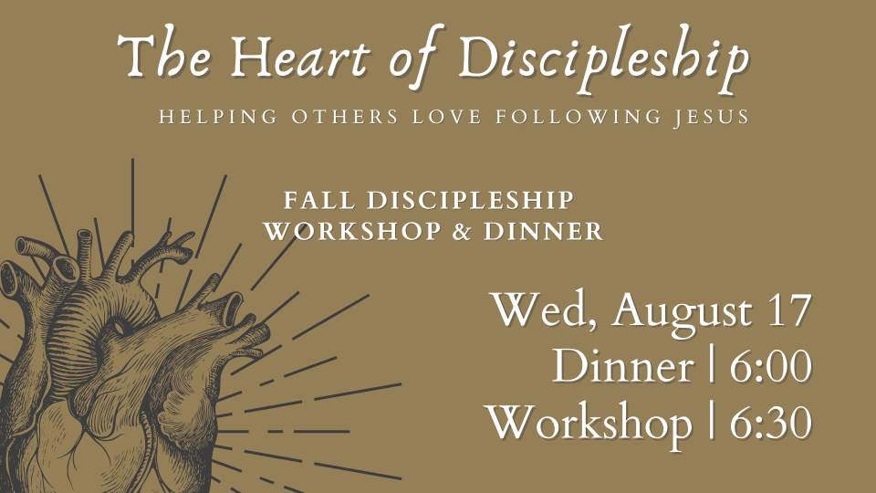 Fall Discipleship Workshop