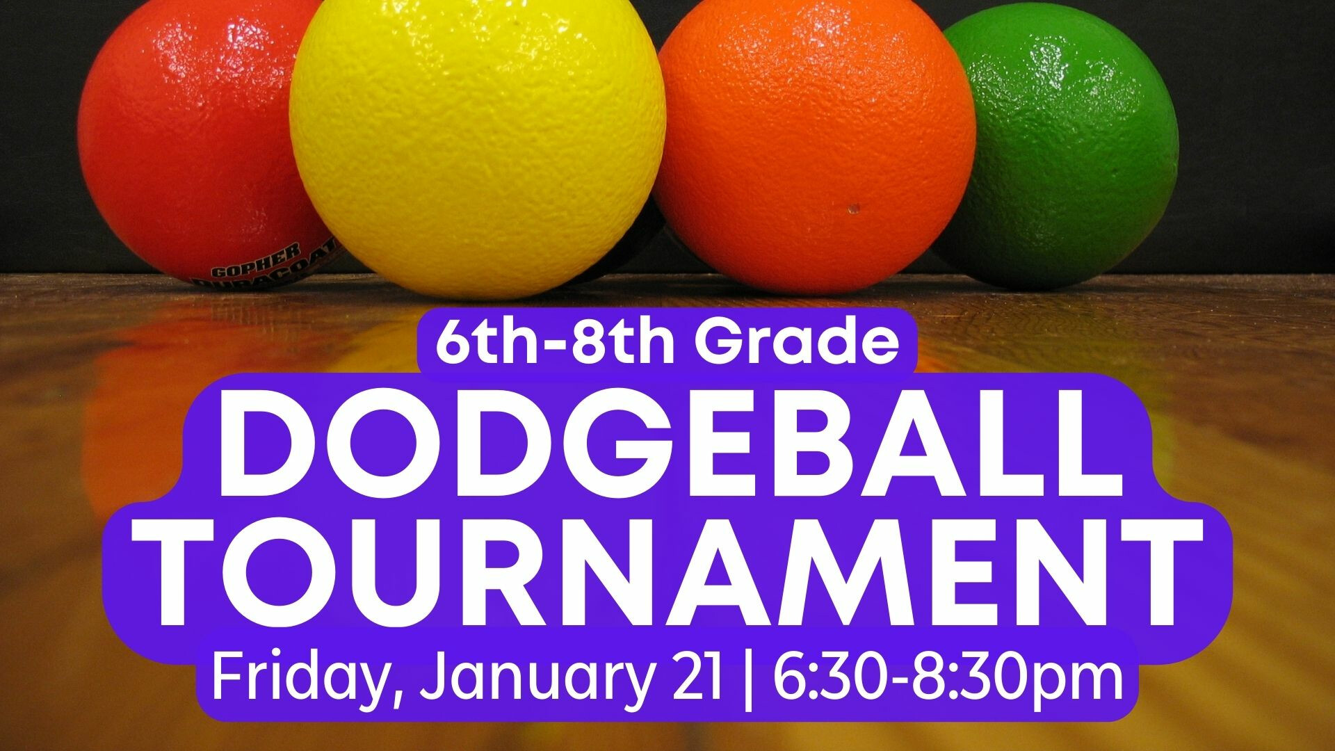 Dodgeball Tournament (6th-8th Grade)