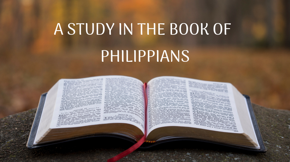 Women's Bible Study-A Study in the Book of Philippians