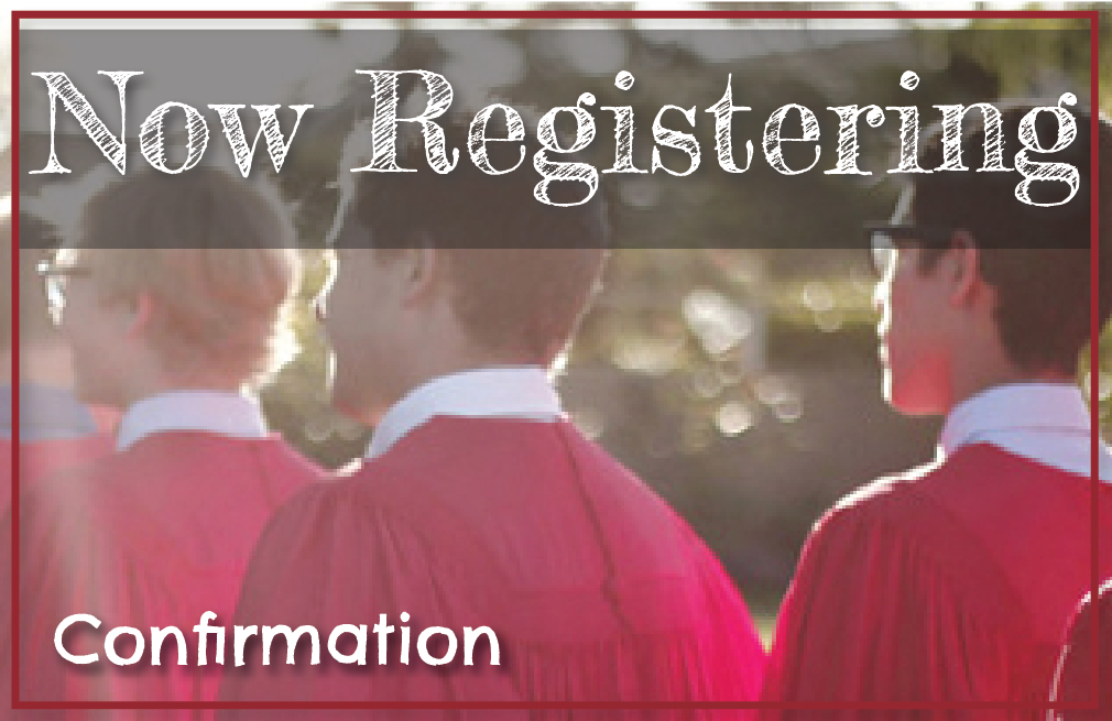 Confirmation Registration Form