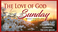 The Love of God Sunday 2020