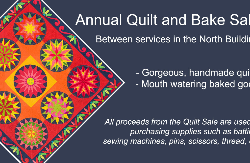 Annual Quilt and Bake Sale