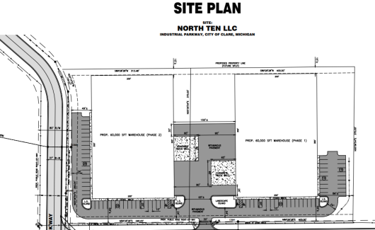 Spec Building Site Plan