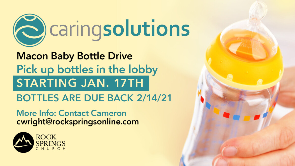 Macon Campus Baby Bottle Drive 