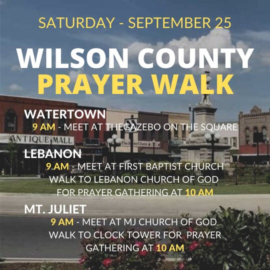 Community Prayer Walk 