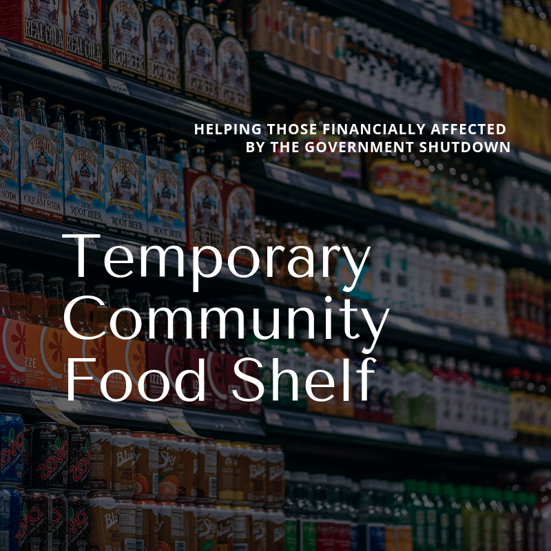Temporary Community Food Shelf - Friday AM