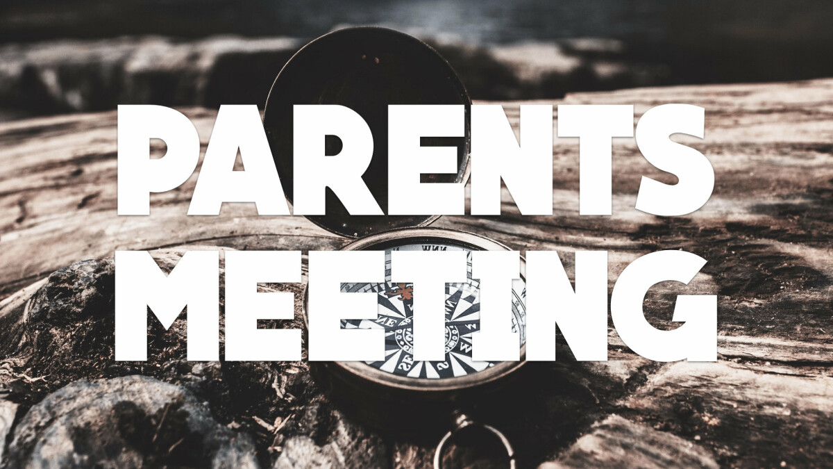 Heritage Youth Parent Meeting