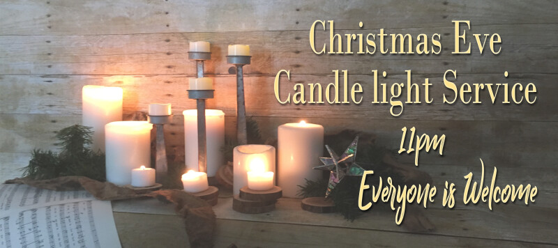 Chrismas Eve candlelight service 2019
