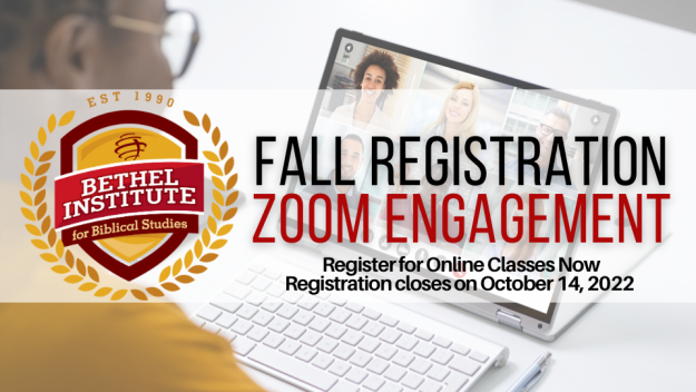 Bible Engagement Zoom Class Registration