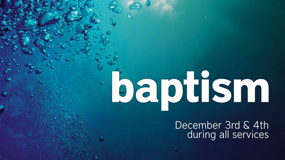 Baptisms In-Service