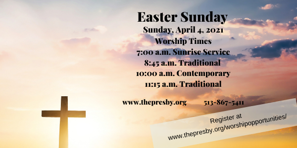 ALL Easter Sunday Worship Services 
