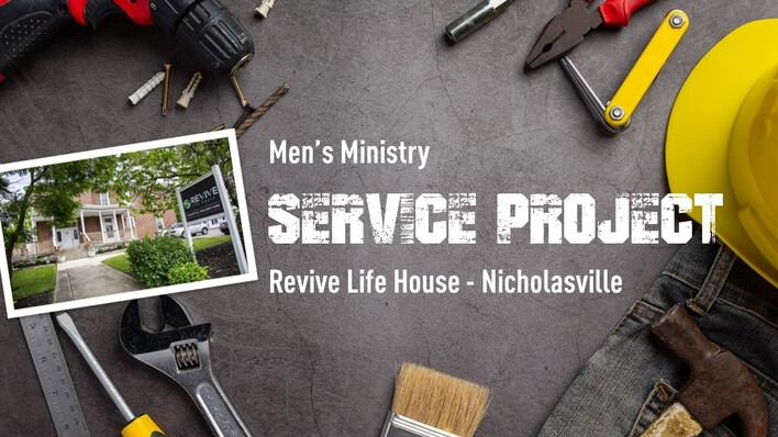 Men's Ministry Service Project