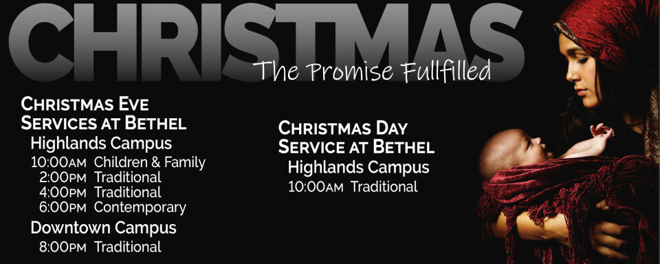 Christmas Eve | 6:00PM Contemporary Candlelight Service| Highlands Campus