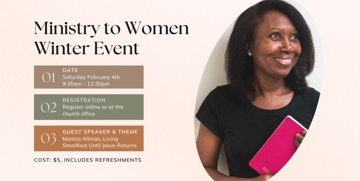 Women's Winter Event with Guest Speaker, Monica Allman