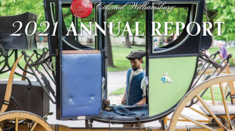 Colonial Williamsburg Annual Report 2021