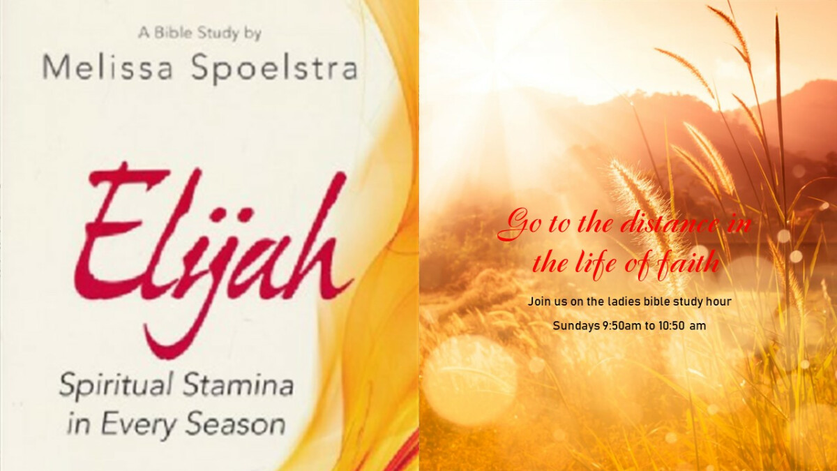 Ladies Bible Study - Elijah:  Spiritual Stamina in Every Season
