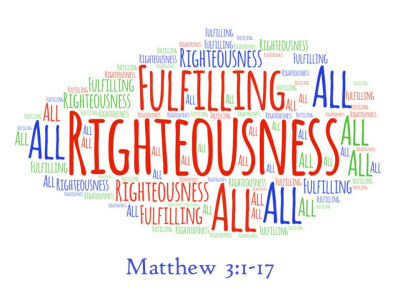 6-2-19 Fulfilling All Righteousness