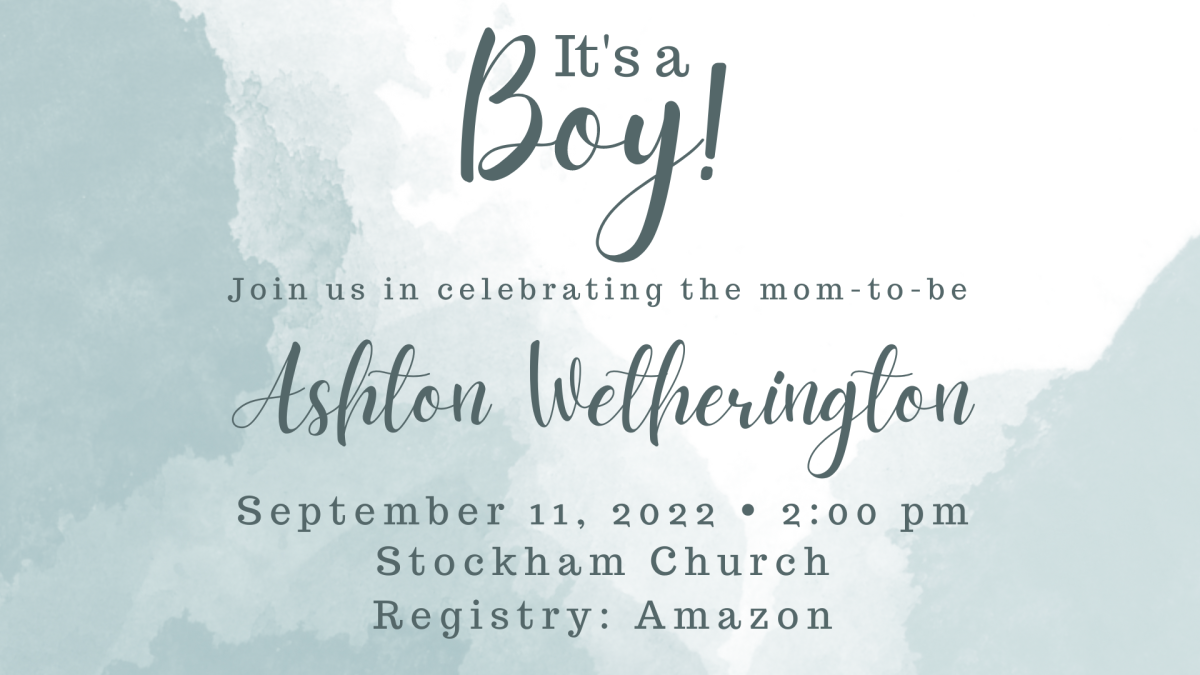 Baby Shower for Ashton Wetherington
