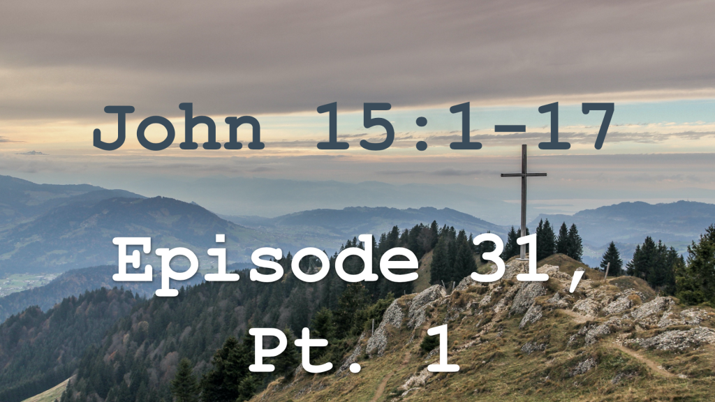 John 15:1-17  Episode 31 - The Vine and the Branches, Pt. 1