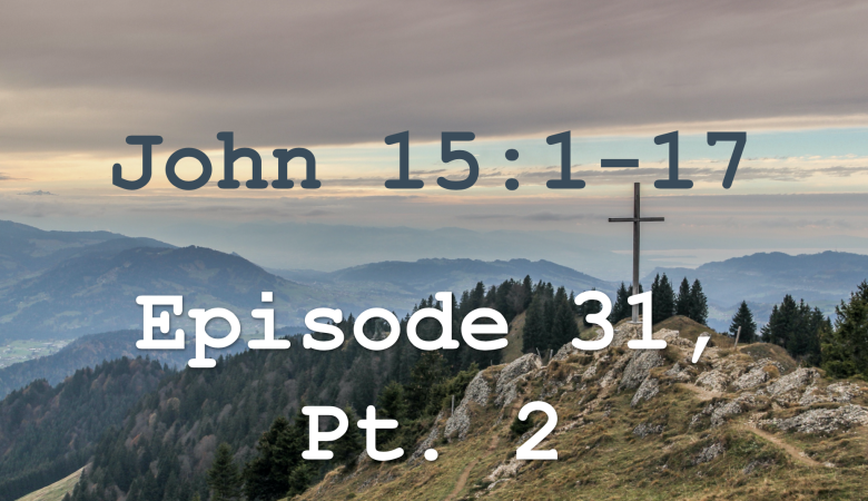 John 15:1-17  Episode 31 - The Vine and the Branches, Pt. 2