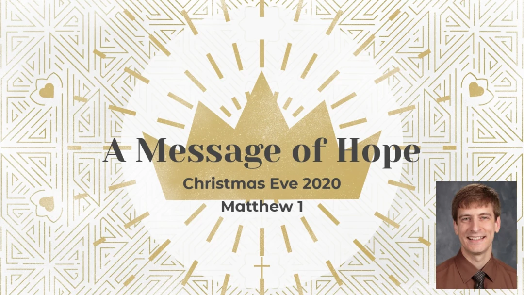 A Message of Hope