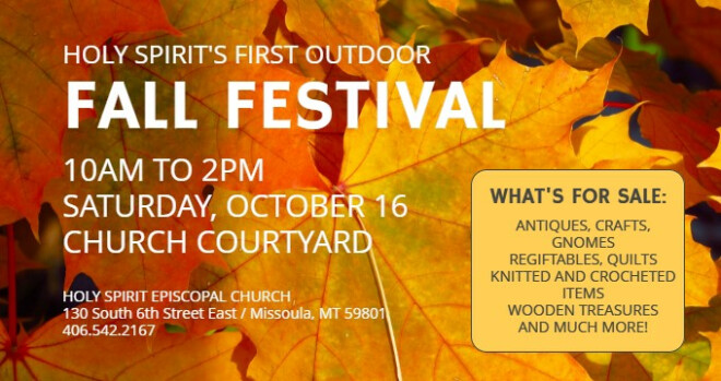 Fall Festival, 10 am - 2 pm