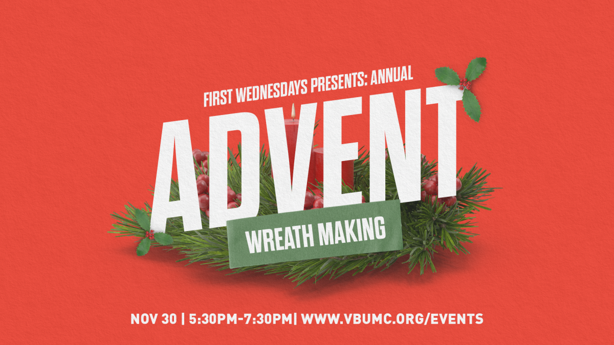 1st Wednesdays Presents: Advent Wreath Making 