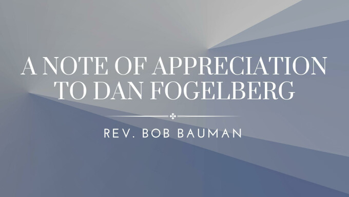 A Note of Appreciation to Dan Fogelberg