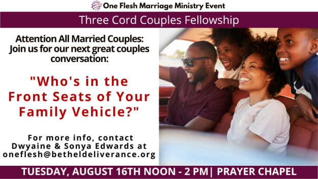 One Flesh Three Cord Couples Fellowship