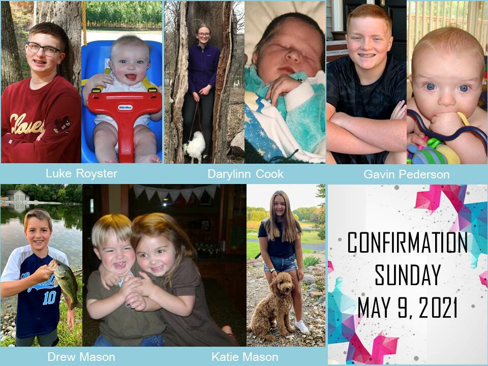 Confirmation Sunday Service (May 9, 2021)