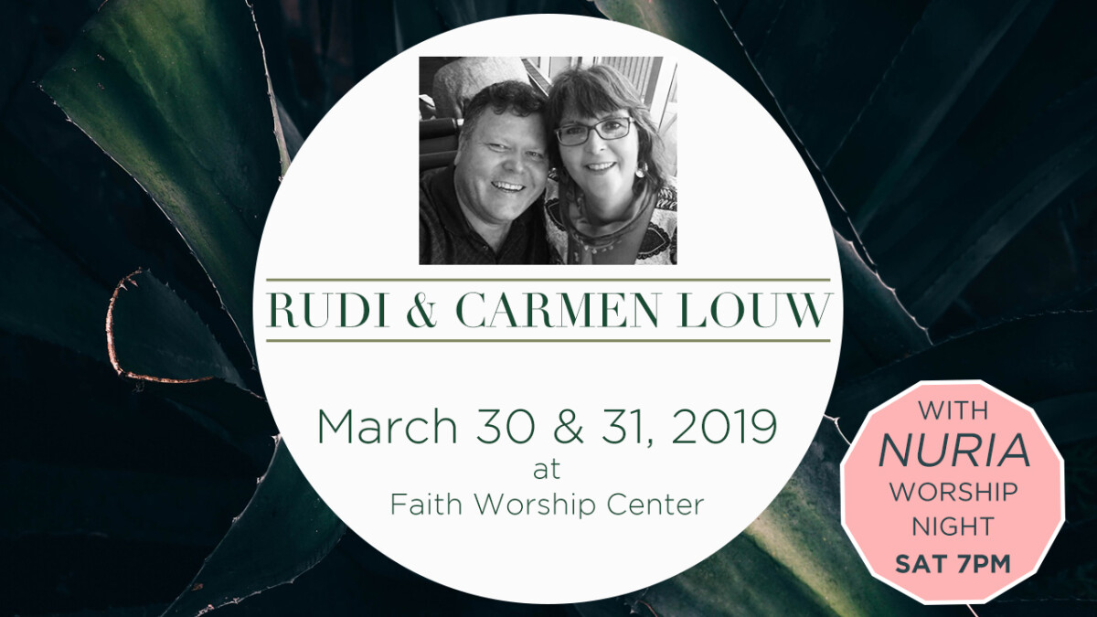 Rudi & Carmen Louw Conference