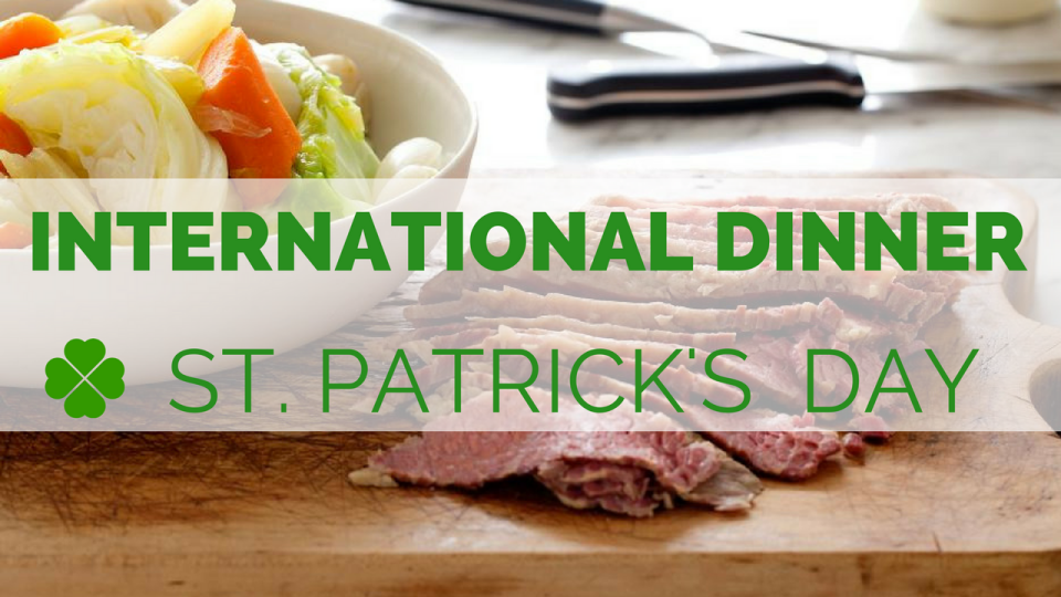 International Dinner - St. Patrick