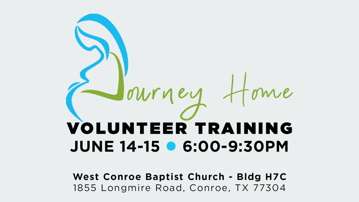Journey Home Volunteer Training Opportunity