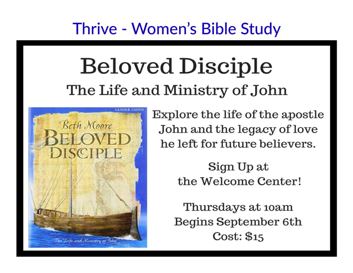 Thrive - Beloved Disciple - Bible Study