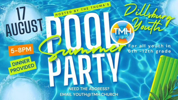 TMH Youth Pool Party (Dillsburg Campus)