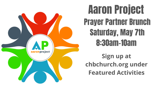 Aaron Project Prayer Partner Brunch 
