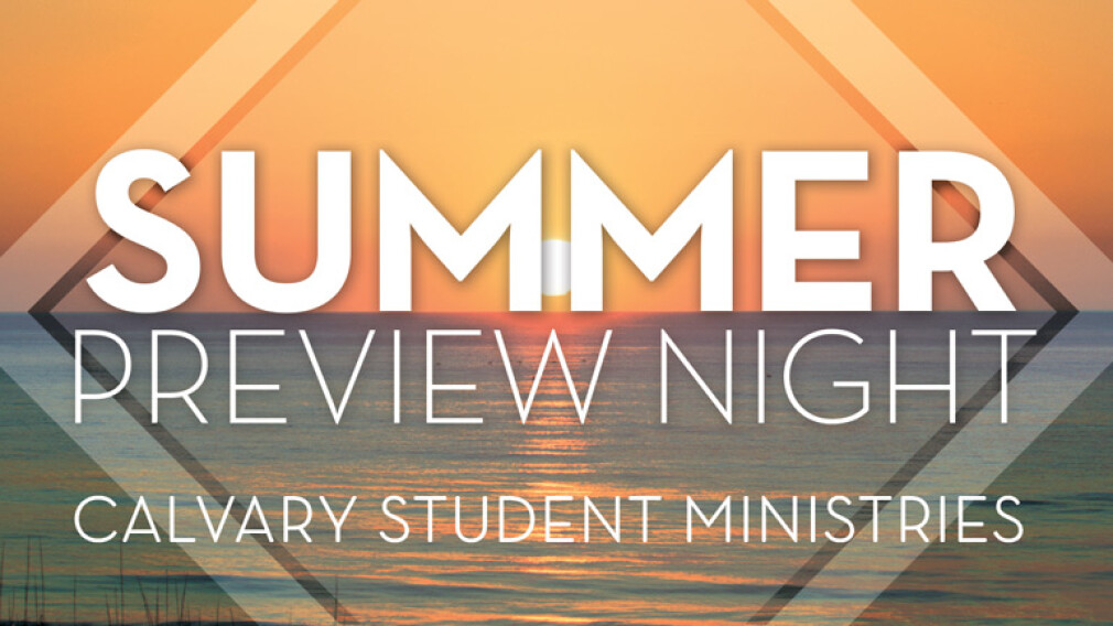Summer Preview Night