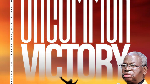 January - Our Month of Uncommon Victory 