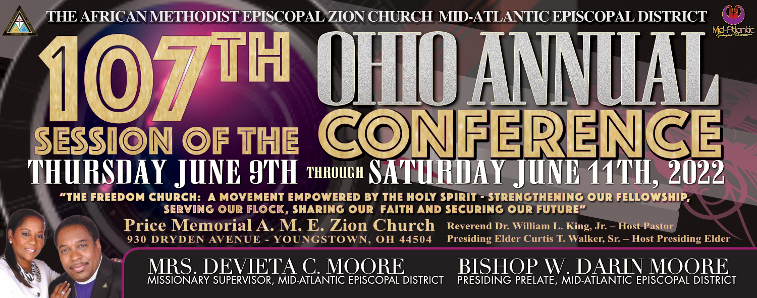 107th Ohio Annual Conference MidAtlantic Episcopal District of the