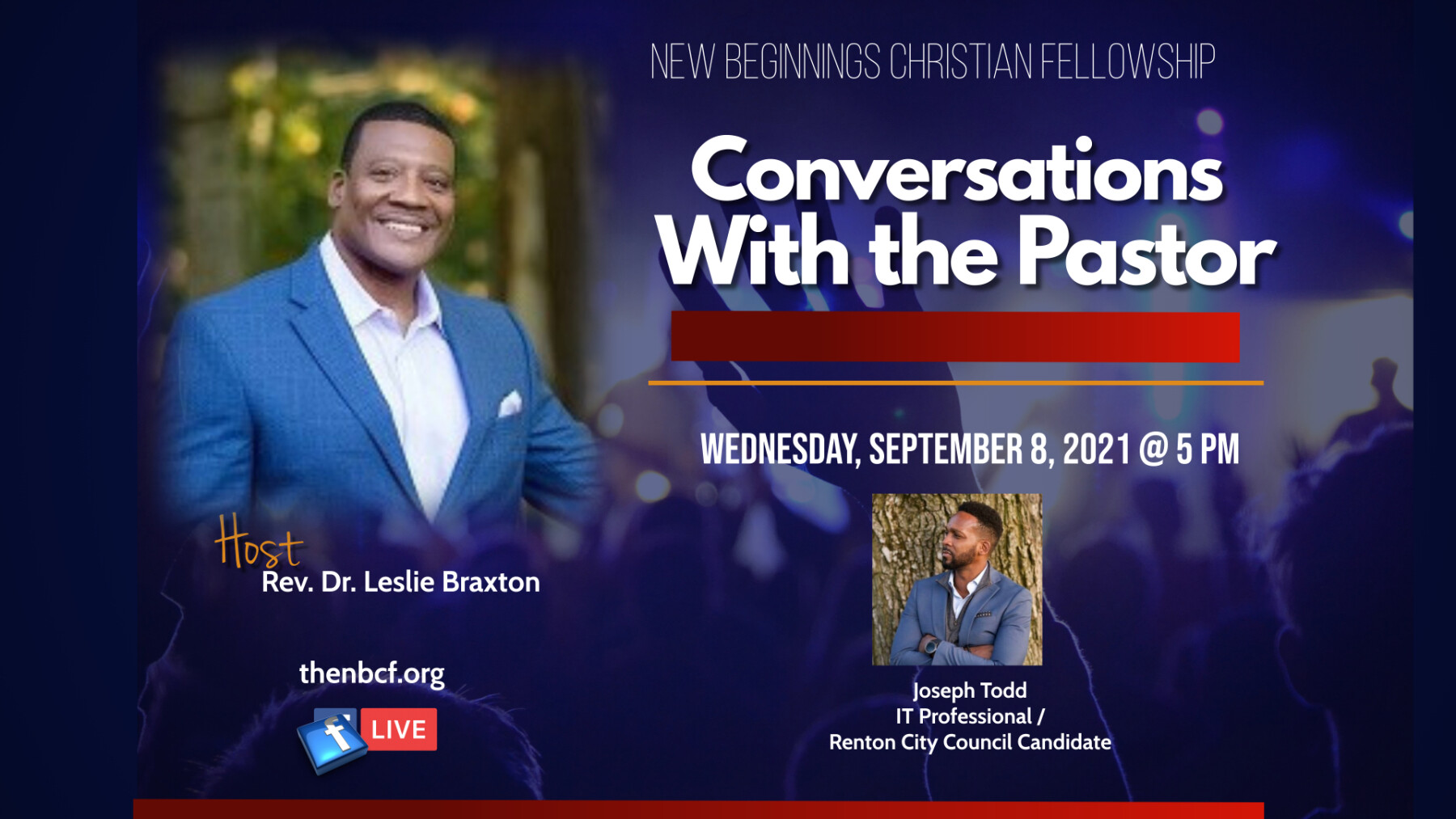 Rebroadcast - Conversations With The Pastor