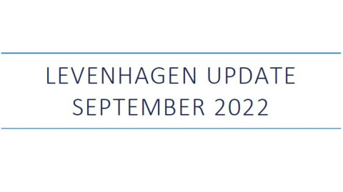 Aaron Levenhagen Update (September 2022)