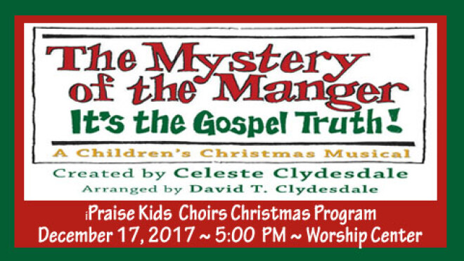 The Mystery of the Manger - iPraise Musical